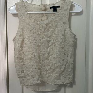 Lace tank top